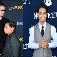 Masalah perceraian Angelina Jolie dan Brad Pitt memang belum usai. Keduanya tengah merebutkan hak asuh keenam anaknya, kecuali Maddox dan Pax lantaran bukan anak kandung mereka. (AFP/Bintang.com)