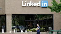 Ilustrasi LinkedIn (AP Photo/Marcio Jose Sanchez)