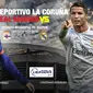 Deportivo La Caruna vs Real Madrid (Liputan6.com/Trie yas)