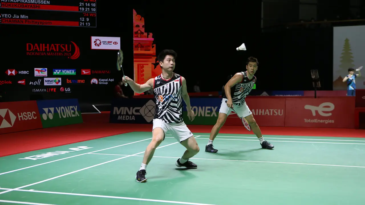 Kevin Sanjaya Sukamuljo / Marcus Fernaldi Gideon - Indonesia Masters 2021 - 20 November