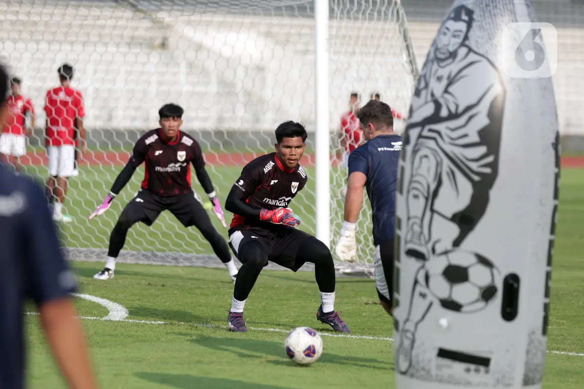 Persiapan Piala AFF U-23 2025, Garuda Muda Gelar Latihan Terbuka di Stadion Madya GBK