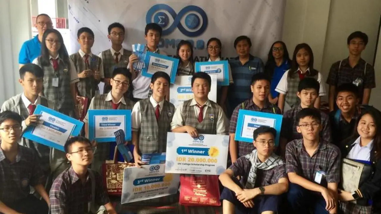 Dukung Siswa Tingkatkan Wawasan, UIC College Adakan Kompetisi Matematika Ditigal Kalkulus