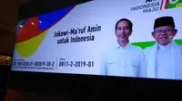 Tim Kampanye Nasional Jokowi-Ma'ruf Amin meluncurkan nomor rekening dana kampanye (Liputan6.com/ Putu Merta Surya Putra)