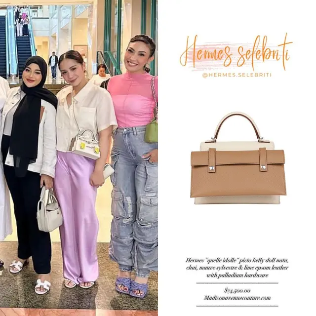 [Fimela] Harga Tas Nagita Slavina
