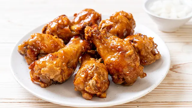 ayam krispi asam manis