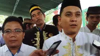 Raden Muhammad Fauwaz Diradja yang akan diangkat menjadi Sultan Mahmud Badaruddin IV Kesultanan Palembang Darussalam (Liputan6.com / Nefri Inge)