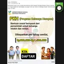 Cek Fakta: Tidak Benar Link Pendaftaran Bansos PKH Periode Juli - September 2026