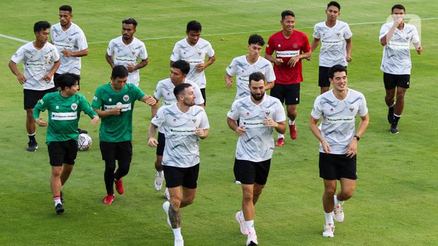 Latihan Timnas Indonesia