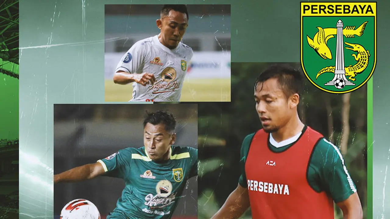 Persebaya Surabaya - Arif Munip, Rendi Irwan, Arif Satria
