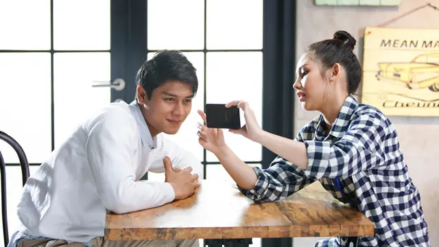 Vanesha Prescilla dan Rizky Billar