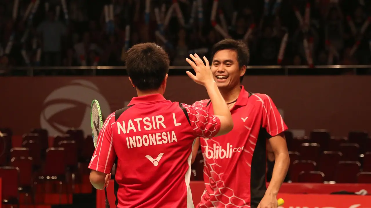 Tontowi Ahmad/Liliyana Natsir (Bola.com/Arief Bagus)