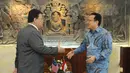 Pertemuan tersebut membahas peningkatan kerjasama kedua negara di bidang, politik, ekonomi, sosial dan budaya, Jakarta, Senin (24/11/2014). (Liputan6.com/Andrian M Tunay)
