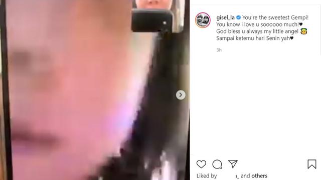 Unggahan Gisel. (Instagram/gisel_la)