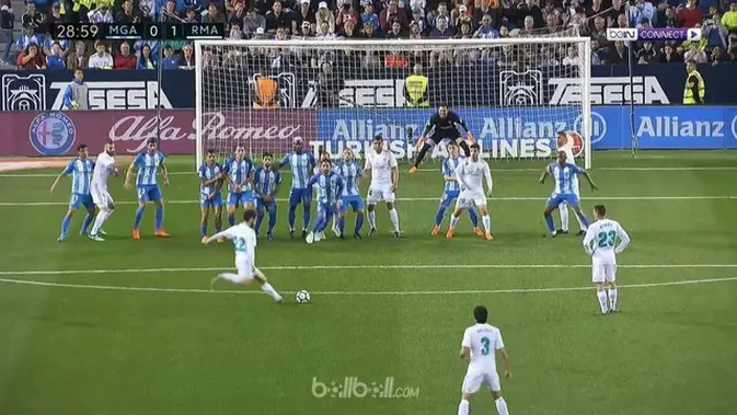 tumi777 Malaga 1-2 Real Madrid | Liga Spanyol| Highlight Pertandingan dan Gol-gol