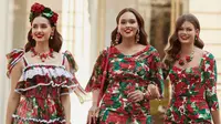 Koleksi pakaian Dolce & Gabbana untuk koleksi pra musim gugur 2019. (dok. Dolce & Gabbana/Novi Thedora)