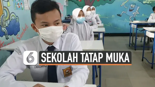 Pandemi Covid-19 masih cengkram tanah air, namun sejumlah sekolah di Pontianak Kalimantan Barat mulai uji coba sekolah tatap muka. Bagaimana prosesnya?