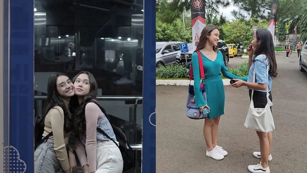 Jadi Sahabat di Sinetron, Ini 6 Kebersamaan Yasmin Napper dan Nabila Atmaja