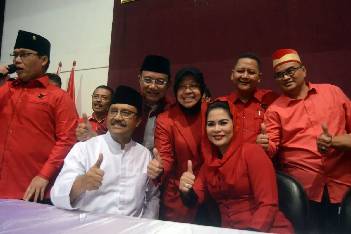 Gus Ipul-Puti Guntur Soekarno. (Liputan6.com/Dian Kurniawan)