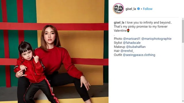 Instagram/ gisel_la - https://www.instagram.com/p/Bt5oMkRny74/