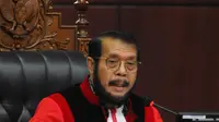 MK menilai bahwa sistem pemilihan umum dipahami sebagai metode mengkonversi jumlah suara yang diperoleh sebagai peserta pemilih menjadi perolehan kursi di parlemen. (merdeka.com/imam buhori)