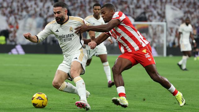 Foto: Momen Dramatis saat Dani Carvajal Bawa Real Madrid Menang di Menit Injury Time, Los Blancos Mendekat ke Puncak Klasemen LaLiga