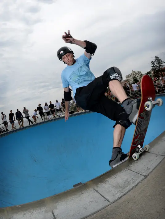 Tony Hawk - Market Restaurant & Bar. (Bintang/EPA)