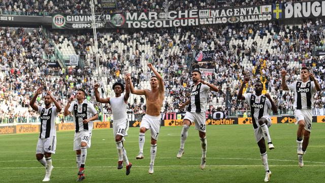 FOTO: Cristiano Ronaldo Cetak 2 Gol, Juventus Bungkam Sassuolo