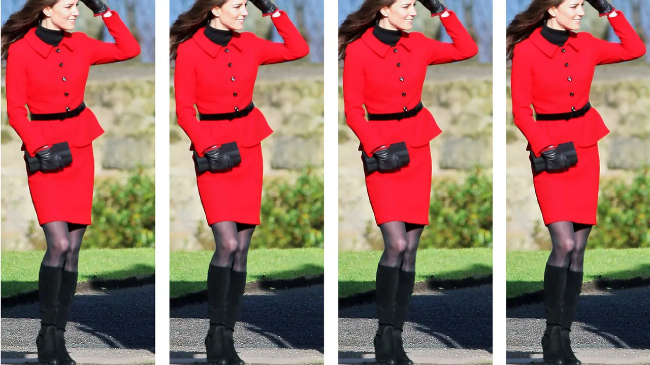 Kate Middleton Christian Louboutin from Victoria Beckham 0714