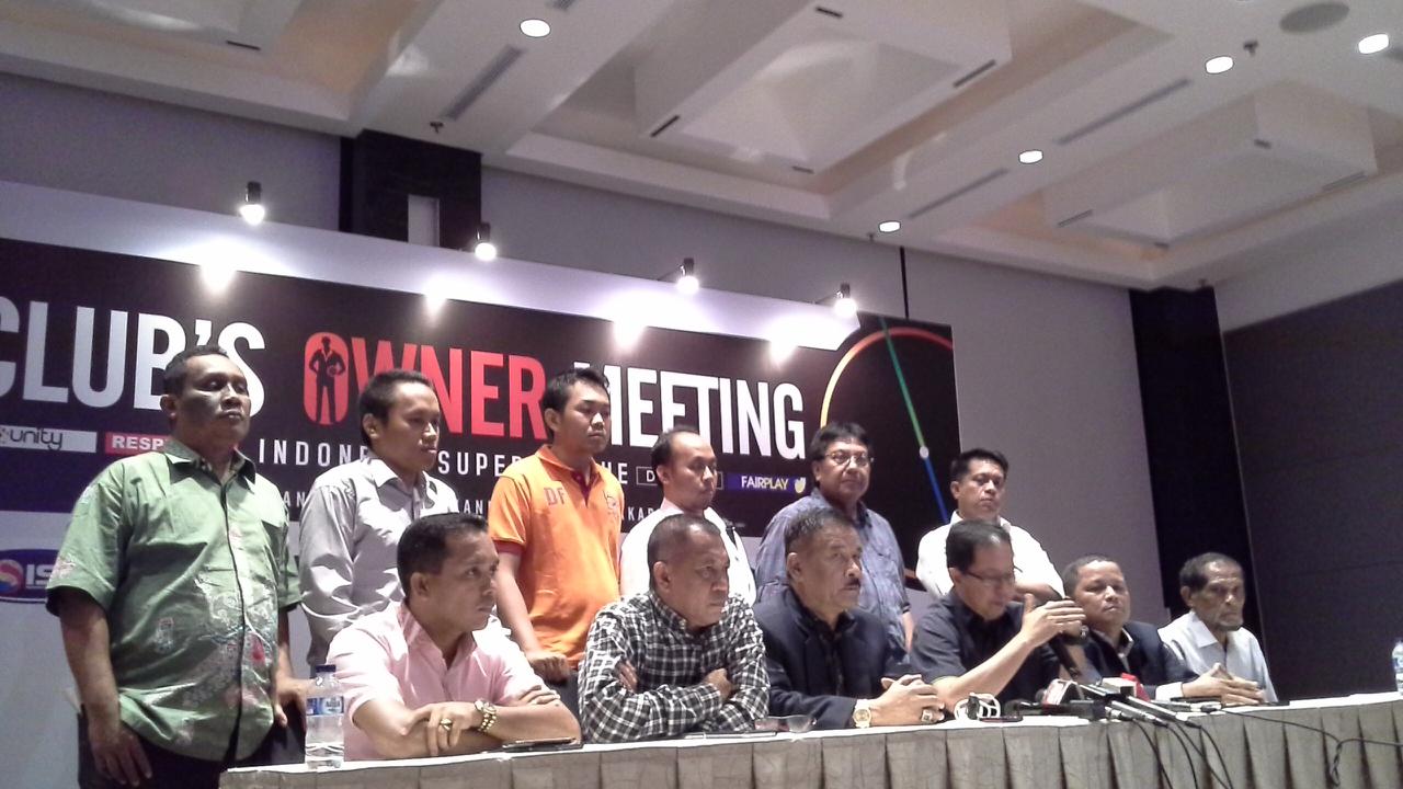 Konfrensi Pers PT Liga (Liputan6.com / Risa Kosasih)