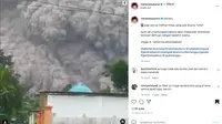 Gunung Semeru Meletus, Melanie Subono Langsung Koordinasi untuk Kirim Bantuan. (instagram.com/melaniesubono))