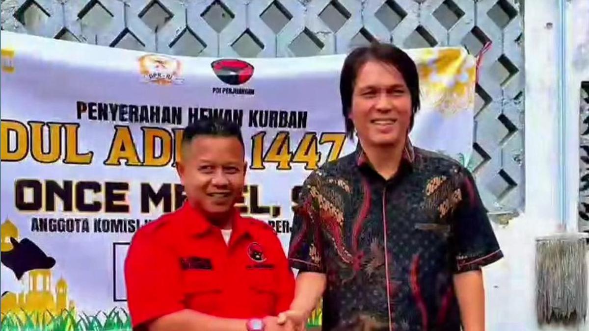 Alasan Once Mekel Ikut Salurkan Hewan Kurban, 2 Sapi dan 25 Kambing