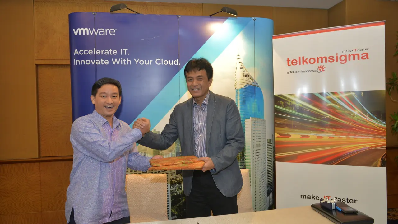 Perkuat Bisnis Cloud, Telkom Sigma Gandeng VMware