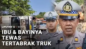 Ibu dan Bayi Tewas Tertimpa Truk yang Terguling di Jalur Gronggong, Cirebon