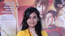 Pertama kali main dalam film bergenre komedi, film 'Jagoan Instan' Anisa Rahma harus rela mengalahkan hobinya mewarnai rambutnya. (Nurwahyunan/Bintang.com)
