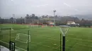 Salah satu lapangan latihan untuk para pemain akademi. Lezama sendiri meiliki total 4 lapangan latihan yang digunakan pula untuk tim utama Athletic Bilbao. (Bola.com/Yus Mei Sawitri)