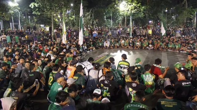 Bonekmania Tolak Kenaikan Harga Tiket Blessing Game Persebaya