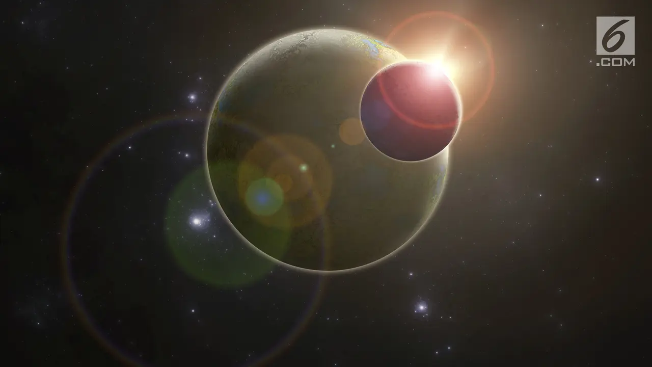 Ilustrasi exoplanet