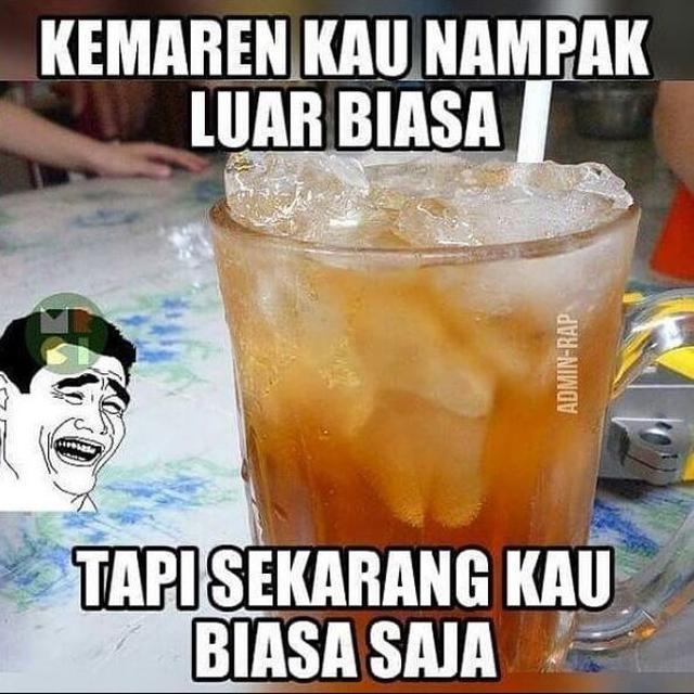 Meme lebaran telah berakhir