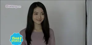 Pemotretan Natasha Wilona untuk Sticker BBM.