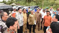 Anggota Komisi IV DPR, Hermanto saat kunjungan Kerja Spesifik Komisi IV DPR RI ke Provinsi Sumatera Barat.