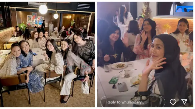 6 Potret Bukber Puteri Indonesia Lintas Generasi, Indira Soediro hingga Harashta Zahra Hadir