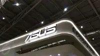 Papan Nama Booth Asus di Computex 2017. Liputan6.com/Mochamad Wahyu Hidayat