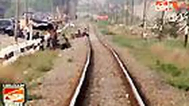 Tanah di Porong Kembali Ambles