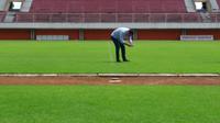 Stadion Maguwoharjo akan menjadi arena uji coba Timnas Indonesia versus Islandia. (Bola.com/Ronald Seger)