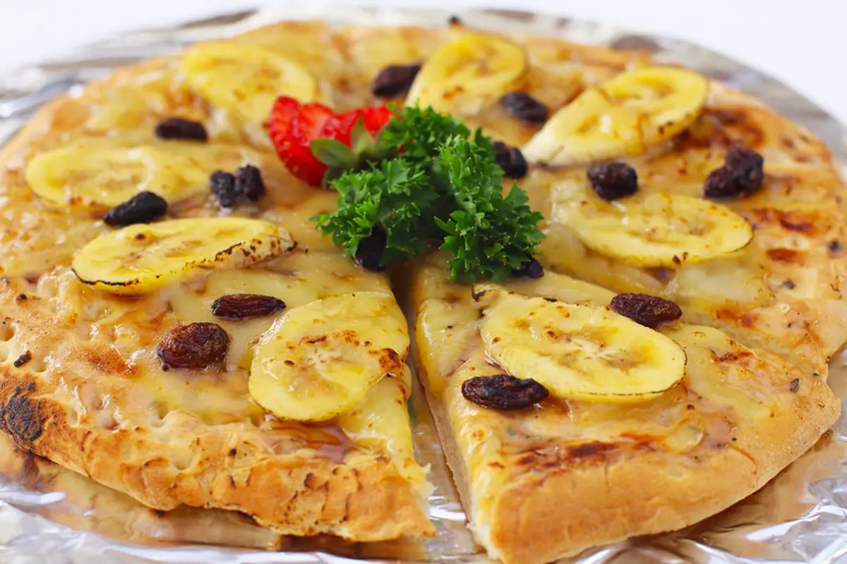 lempeng pisang pizza pisang