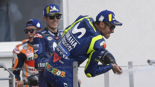 Valentino Rossi dan Maverick Vinales