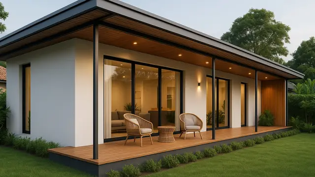 Model Rumah Minimalis 1 Lantai Ala Tahun 2025 yang Sederhana tapi Mewah/AI