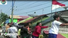 Aksi ini sebagai bentuk protes pemuda menjelang penilaian adipura menyusul janji pemerintah daerah setempat yang ingin menormalisasi sungai.