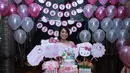 Pendangdut jebolan D'Academy Indosiar, Lesti Andryani merayakan ulang tahunnya yang ke-17. Lesti yang ulang tahunnya jatuh tanggal 4 Agustus diundur sehari kemudian. (Galih W. Satria/Bintang.com)