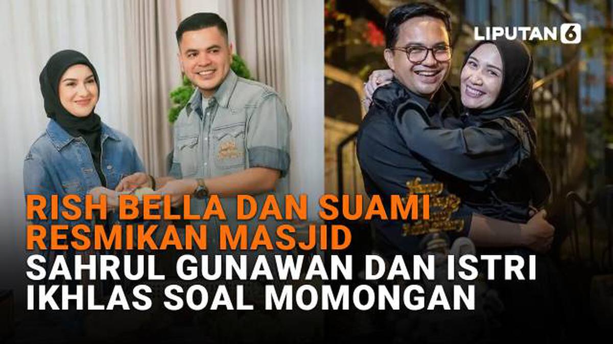 Irish Bella dan Suami Resmikan Masjid, Sahrul Gunawan dan Istri Ikhlas soal Momongan